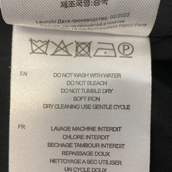 NEW IRO Damie Silk Multicolor Paisley Puff Sleeve Surplice Neckline - Picture 13 of 16